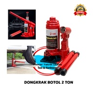 TEKIRO Dongkrak Botol 2 Ton Dongkrak Mobil Hidrolik Hydraulic Jack Universal