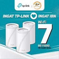 TP-Link BE11000 WiFi 7 Tri-Band Whole Home AI-Driven Mesh Wifi Router With Homeshield Deco BE65 (1 /