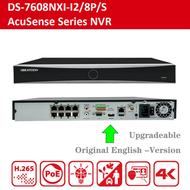 Hikvision DS-7608NXI-K2/8P/S 8 Channel 4K Acusense POE NVR - Hikvision POE NVR - Hikvision Acusense 