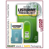 Listerine Pocketmist Oral Care Spray - Freshburst or Cool Mint - 7.7mL - 100% ORIGINAL from AUSTRALI