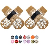 EXPAWLORER Anti Slip Dog Socks to Prevent Licking Paws, Dog Shoes for Hot Pavement, Dog Booties for 