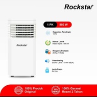 terbaru !!! ac portable rockstar 1/2 pk rs 1a ac portable 0.5 pk