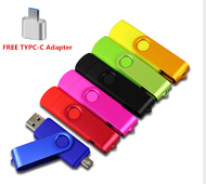 ♥【Readystock】 + FREE Shipping+ COD ♥ FREE GIFT 8G/16G/32G/64G/128G/256GB U DISK USB Flash Drives OTG Flash Disk Waterproof Android Micro Type-C Mobile Phone Flash Drive U Disk