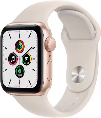 Apple Watch SE (2020) 1st Gen 40mm A2351 (GPS Only, No Cellular) Gold - Refurbished Good Condition