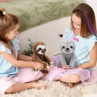 MAURICE Stuffed Sloth, Stuffed Animals Brown Grey Sloth Plush Toy, For  25cm Soft Comfort Cuddly Sim