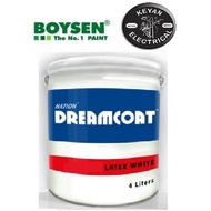 BOYSEN / DAVIES Nation Dreamcoat Latex GLOSS and FLAT LATEX  4 LITER GALLON for Concrete and Stone.