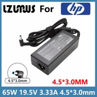 65W 19.5V 3.33A Charger Ac Adapter for HP Pavilion x360 15, Zbook 15 14u 15u G3 G4 G5, Blue Tip 15-f