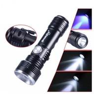 365NM Blue Purple UV Led Light Blue Purple Light Drying UV Glue with additional White Light and char