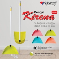[INSTANT SAME/ DAY ONLY] GBU Kirena 511 Foldable Long Handle Trash Shovel Dustpan Broom Dustpan Set