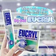 Combo Eucryl Toothpaste 62g + Eucryl Teeth Whitening Powder 50g