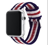 I watch Apple Watch series 1-6 /SE 第一代至第六代38/40/42/44尼龍錶帶
