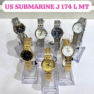 US SUBMARINE J 174 L MT ANALOG WOMEN SIZE SMALL WATCH WITH STAINLESS STEEL STRAP