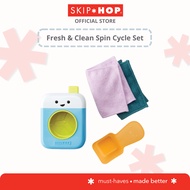Skip Hop Fresh & Clean Spin Cycle Set | Baby Bath Toy Washing Machine Pretend Play