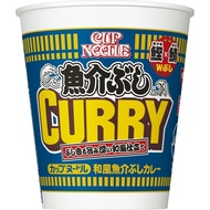 Nissin Foods Cup Noodles Japanese Style Seafood Bushi Curry [Bonito x Mackerel Double Bushi] Cup Noodles 80g x 20 pieces