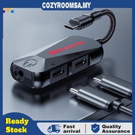 Anifcas 3-in-1 Game Phone Sound Card 60W Gaming Sound Card 24Bit 96Hz Hi-Res Accessories