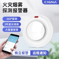 Graffiti WiFi Smart Smoke Detector tuya APP Smoke Sensor Smoke detector Alarm