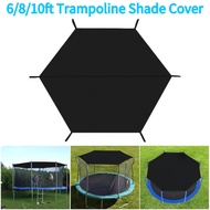 6/8/10ft Trampoline Cover Anti-UV Trampoline Sunshade Canopy Waterproof Trampoline Roof for Outdoor