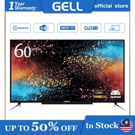 GELL Smart TV 60 inch LED TV With Android TV / WiFi / YouTube / MyTV