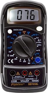 Triplett Byte Brothers Rugged Compact CAT II Digital Multimeter - AC/DC Voltage, DC Current, Resista