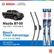 Bosch Clear Advantage U Hook Wiper Set for Mazda BT-50 Mk3 (BCA24"/BCA16")