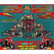 Deca motor soul gt sticker full body soul gt decal motor soul gt sticker motor yamaha soul gt 115cc