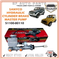 SANYCO HYDRAULIC CYLINDER BRAKE MASTER PUMP ASSY SUZUKI JIMNY SJ410 SJ413 3/4 51100-80110 Servo Boos
