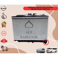 NISSAN URVAN E26 NV350 MANUAL OEM RADIATOR ASSY 2ROW PA26 PREMIUM QUALITY