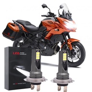 ชุดอัปเกรดหลอดไฟหน้า LED H7,สำหรับ Kawasaki KLE650 Versys 650 ABS 2007ถึง2019จักรยานมอเตอร์ไซค์