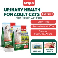 Dry Cat Food 2.4kg | High Protein Urinary Health – Chicken & Duck Flavor