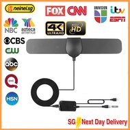 ⚡SG Next Day Delivery⚡8K/4K HDTV TV Antenna with Amplifier Free TV 100 Miles DVB-T2 active antenna F