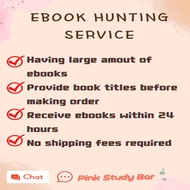 Ebook Hunting Service 电子书代找服务