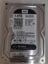 WD 黑標 3.5吋 SATA3 硬碟 1TB