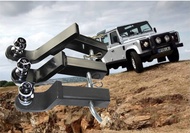 หางลาก (สำหรับชุดลากเรือ) ดัดแปลง Universal Trailer Hook Trailer แขนเทรลเลอร์ตัวเชื่อมต่อหัวบอล 2 นิ