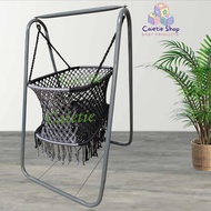 Caietie Duyan For Baby heavyduty Metal Stand &Free Swing Chair rocking chair for baby up to adult