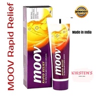 Authentic MOOV RAPID RELIEF 50g / 100g made in India