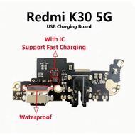 Xiaomi Redmi K30 5G / K30i 5G  USB Data Charging Power Dock Charge Mic Sim Card Reader Plug in PCB B
