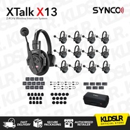 SYNCO XTalk X1 / X2 / X5  Wireless Intercom Headsets (2.4GHz) – Pro Team Communication, No Hub Neede
