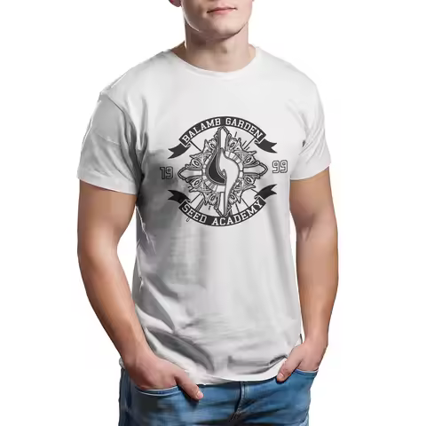 Balamb Garden Seed Academy final fantasy ffviii ff8 T Shirt 100% Cotton printed Clothing plus size O