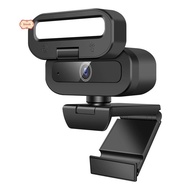 Live Video Feed 4K 60FPS USB Webcam Autofocus Camera Rotatable Microphone Fill Light for PC Laptop S