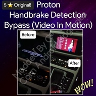 Proton Persona Iriz X70 X90 Saga Exora Bypass For YouTube Headunit Handbrake Detection Bypass Video 