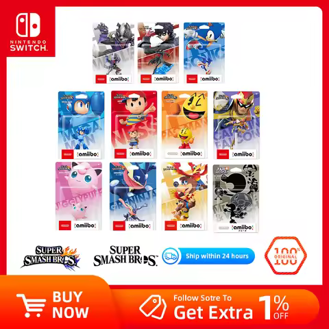 Nintendo Amiibo - Super Smash Bros. Series - joker Greninja Captain Falcon LUCARIO  ZERO SUIT SAMUS 