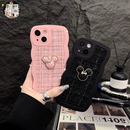 IP Redmi Note 12 10 9 Pro 5G 9T 9A K50 K30 Ultra K40 Pro K40s Phone Case 3D Mickey Bowknot Bow Wave 