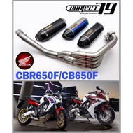 Project79 Exhaust Honda CBR650 CB650 2014-2017 Full System Piping Muffler Stainless Steel Project79 