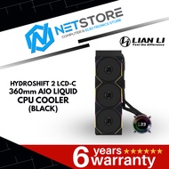 LIAN LI HYDROSHIFT 2 LCD-C 360TL AIO LIQUID CPU COOLER - (BLACK | WHITE)