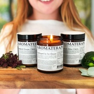 香氛放鬆蠟燭 (45小時) - 檸檬草&香橙