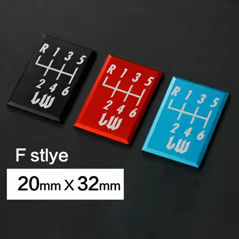 LW 6 speed Transmission Car Gear Shift Pattern Manual Gearbox Sticker for TOYOTA GT86 GR86 SCION FRS