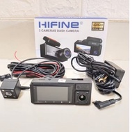 HIFIN Wifi 3 Camera Car Dashcam