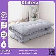 COMBO Topper Nệm 1m6x2m + Ga Cotton TICI + 2 vỏ gối nằm + 2 Ruột gối 50x70cm | TUBECA