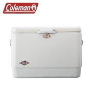 🆕2024新商品 🇯🇵日本代購/直送🇯🇵 『Coleman Japan』54QT 70th Limited Steel Belted Cooler (White) 白色70周年限量鋼製保冷箱 (220