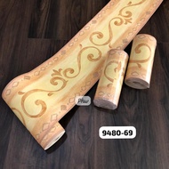 Elegant Classic Brown Border Wallpaper